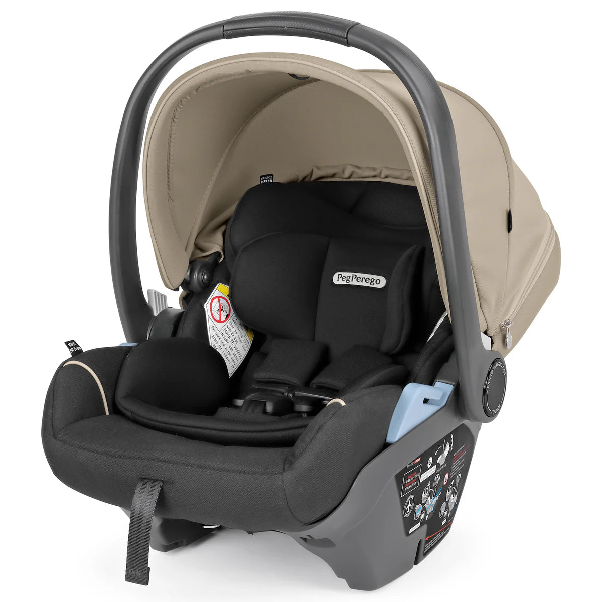 Peg Perego Lounge Infant Car Seat Vanilla Blend – Galt Baby - Main Image
