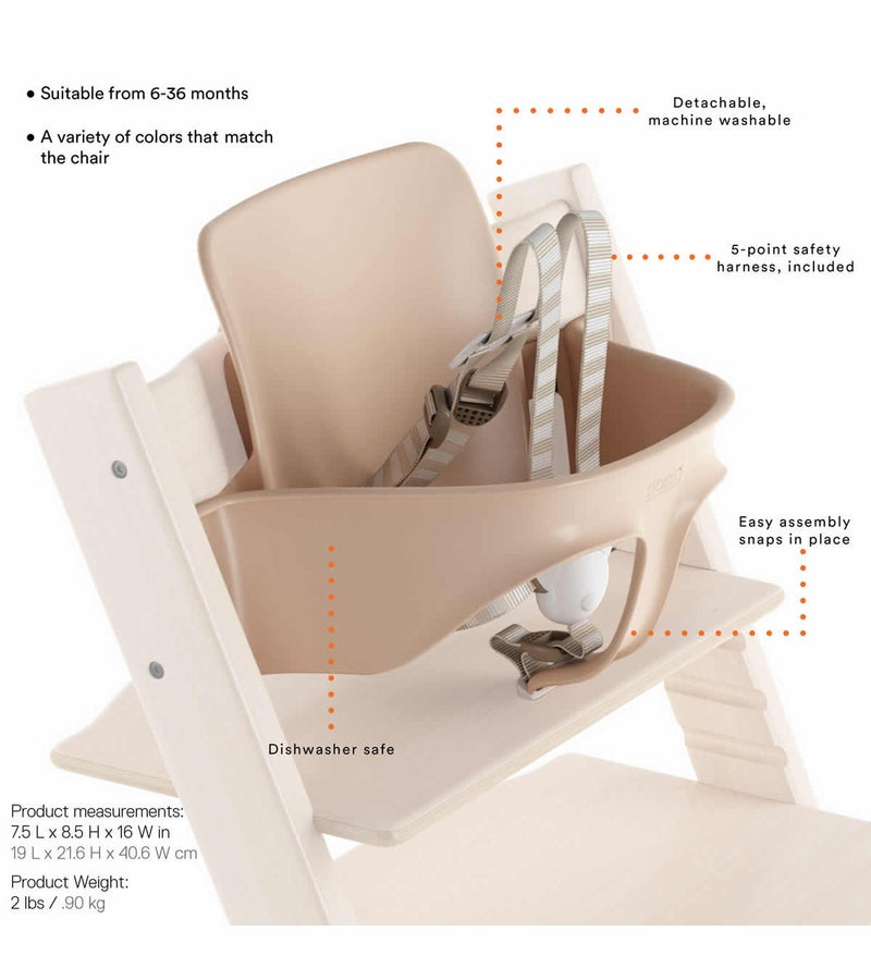 Stokke Tripp Trapp Natural Oak Wood Baby & Toddler High Chair + Reviews