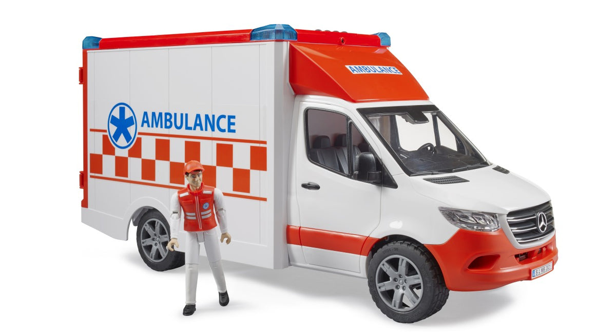 Bruder MB Sprinter Ambulance with Driver Bruder