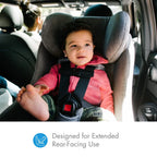 Clek Foonf Convertible Car Seat - Latte Ziip (Flame Retardant Free) Clek