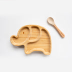 Pepelinoos Bamboo Baby Elephant Suction Plate Pepelinoos