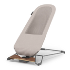 UPPAbaby Mira V2 3-in-1 Bouncer - Townsend (Beige Soft Knit/Grey Frame/Walnut Wood) UPPAbaby