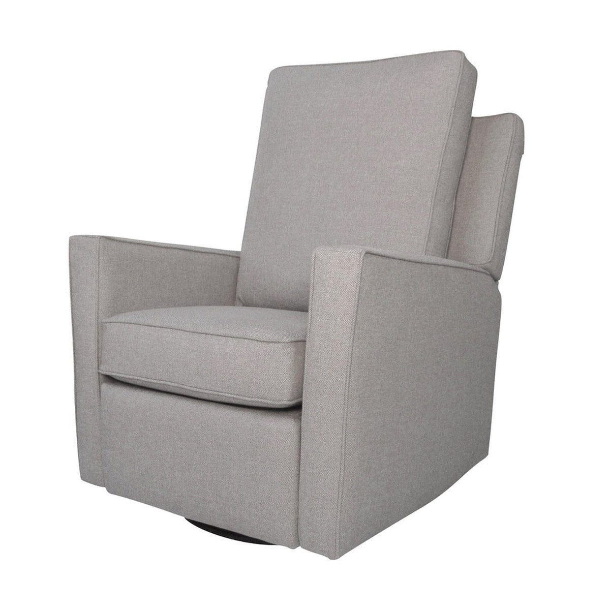 1st Chair Brisa Powered Swivel Glider Recliner - Chalky Boucle 1st Chair Nursery