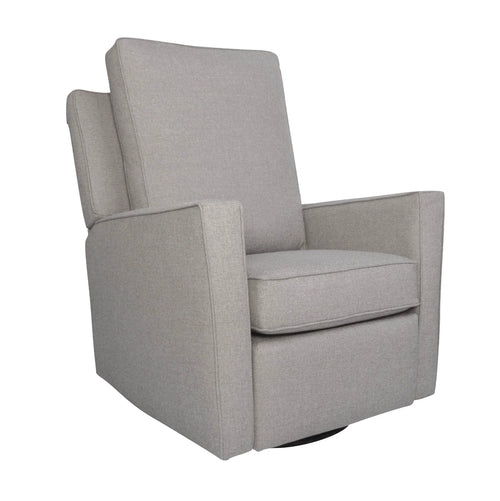 1st Chair Brisa Powered Swivel Glider Recliner - Chalky Boucle 1st Chair Nursery