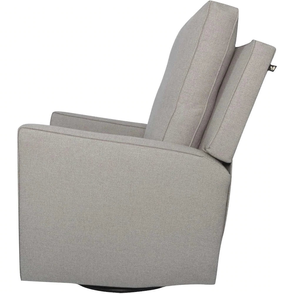 1st Chair Brisa Powered Swivel Glider Recliner - Chalky Boucle 1st Chair Nursery