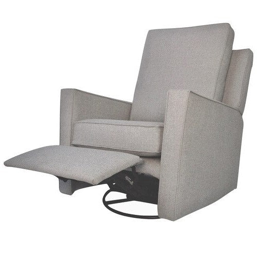 1st Chair Brisa Powered Swivel Glider Recliner - Chalky Boucle 1st Chair Nursery