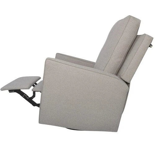 1st Chair Brisa Powered Swivel Glider Recliner - Chalky Boucle 1st Chair Nursery