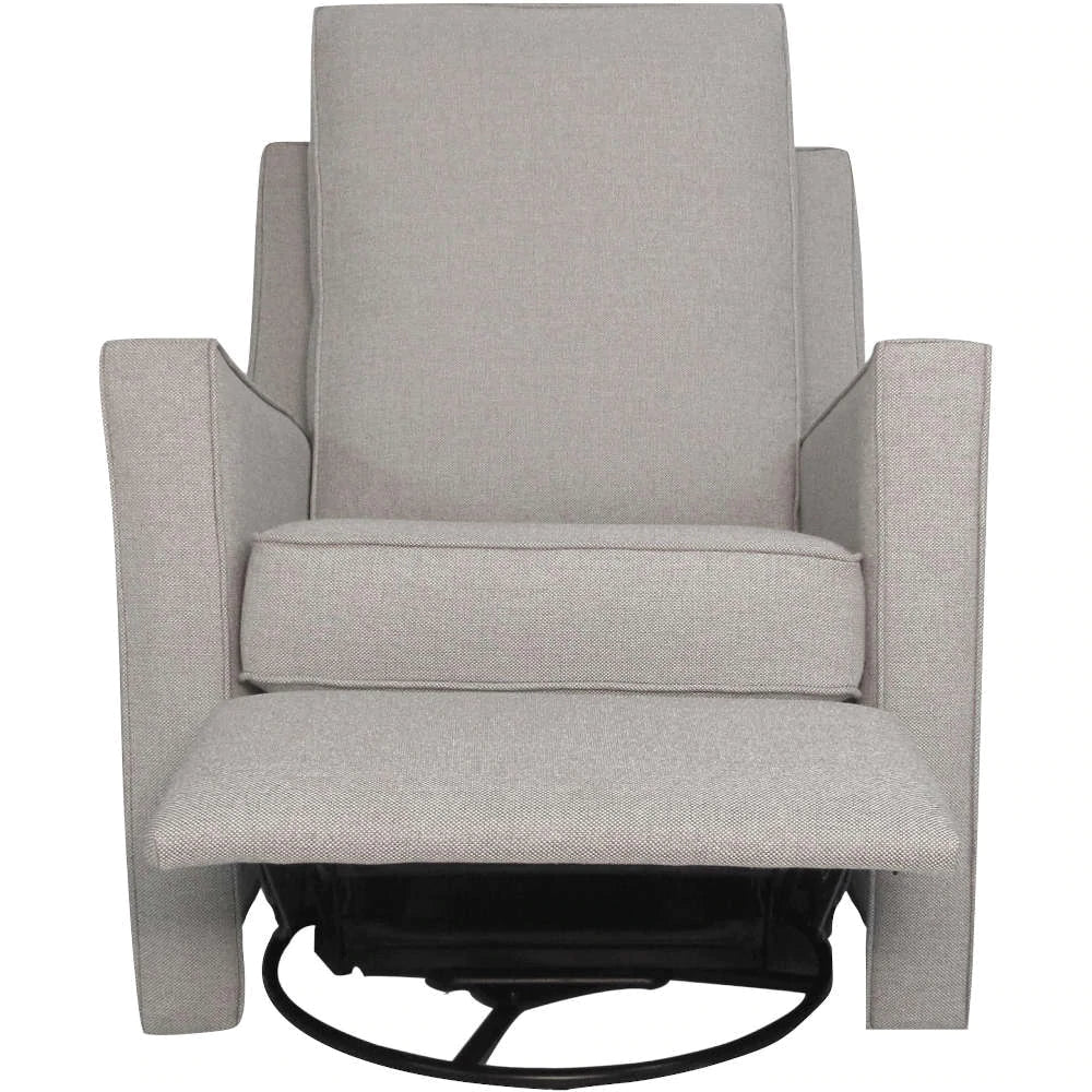 1st Chair Brisa Powered Swivel Glider Recliner - Chalky Boucle 1st Chair Nursery