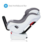 Clek Foonf Convertible Car Seat - Latte Ziip (Flame Retardant Free) Clek