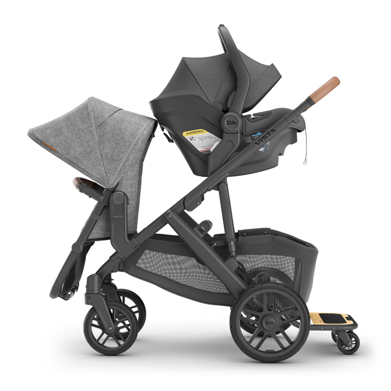 2024 UPPAbaby Vista V2 RumbleSeat V2 Bryce White Marl Galt Baby