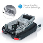 Clek Foonf Convertible Car Seat - Latte Ziip (Flame Retardant Free) Clek