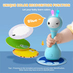 alilo Smarty Bunny Rattle - Blue Alilo