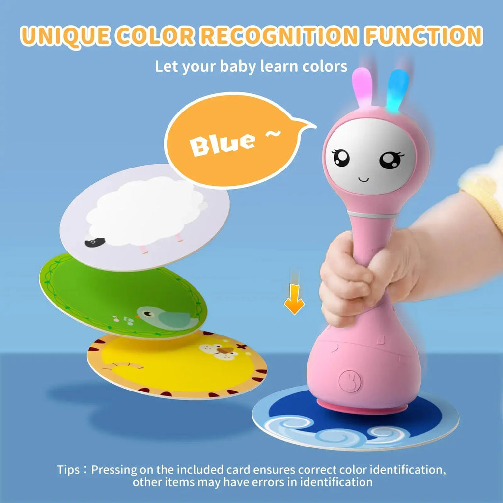 alilo Smarty Bunny Rattle - Pink Alilo