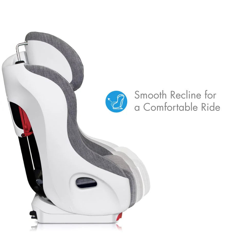 Clek Foonf Convertible Car Seat - Latte Ziip (Flame Retardant Free) Clek
