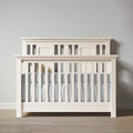 Romina Furniture Karisma Open Back Convertible Crib - Bianco Satinato Romina Furniture