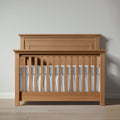 Romina Furniture Karisma Solid Back Convertible Crib - Harvest Romina Furniture