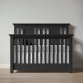 Romina Furniture Karisma Open Back Convertible Crib - Peppercorn Romina Furniture