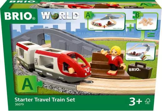 Brio World Starter Travel Train Set Brio
