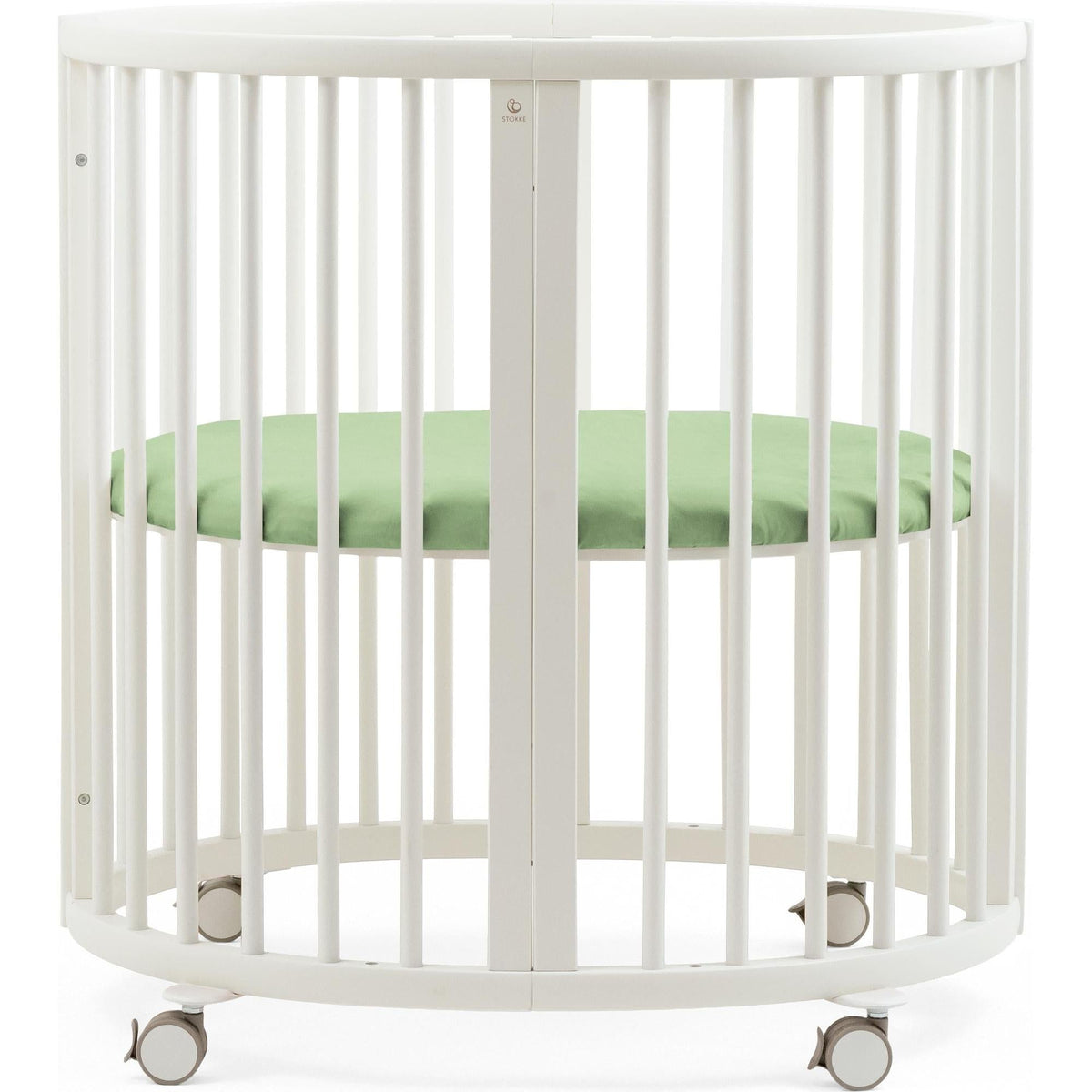 Stokke Sleepi Mini Fitted Sheet V3 - Sage Green Stokke