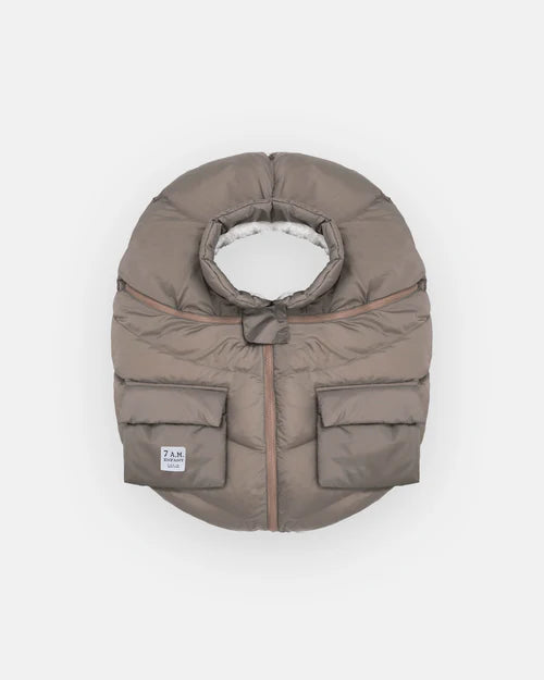 7AM Enfant Car Seat Cocoon - Oslo Cloud Chestnut (0-12M) 7 a.m. Enfant