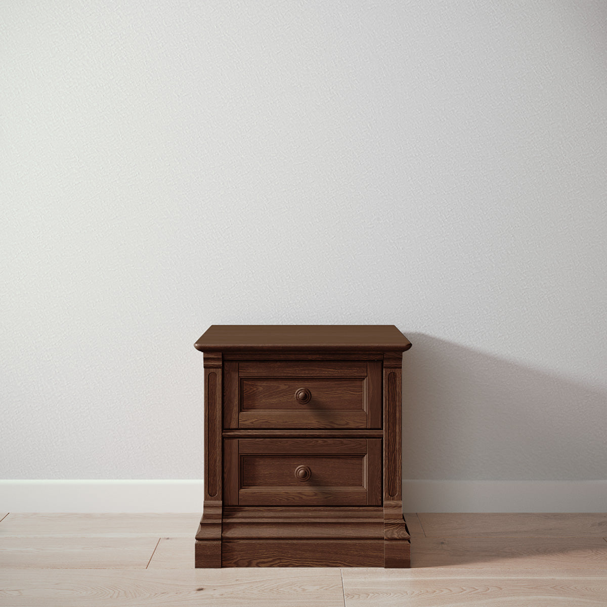 Romina Furniture Imperio Nightstand - Nocello Romina Furniture