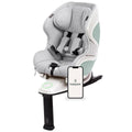 Babyark Convertible Car Seat (Smart) - Eggshell White/Glacier Ice babyark