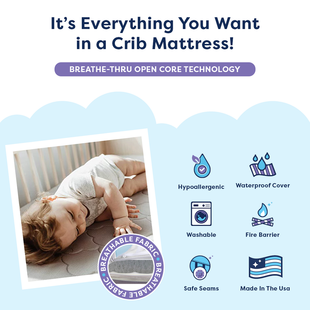 Moonlight Slumber Air Crib Mattress Moonlight Slumber