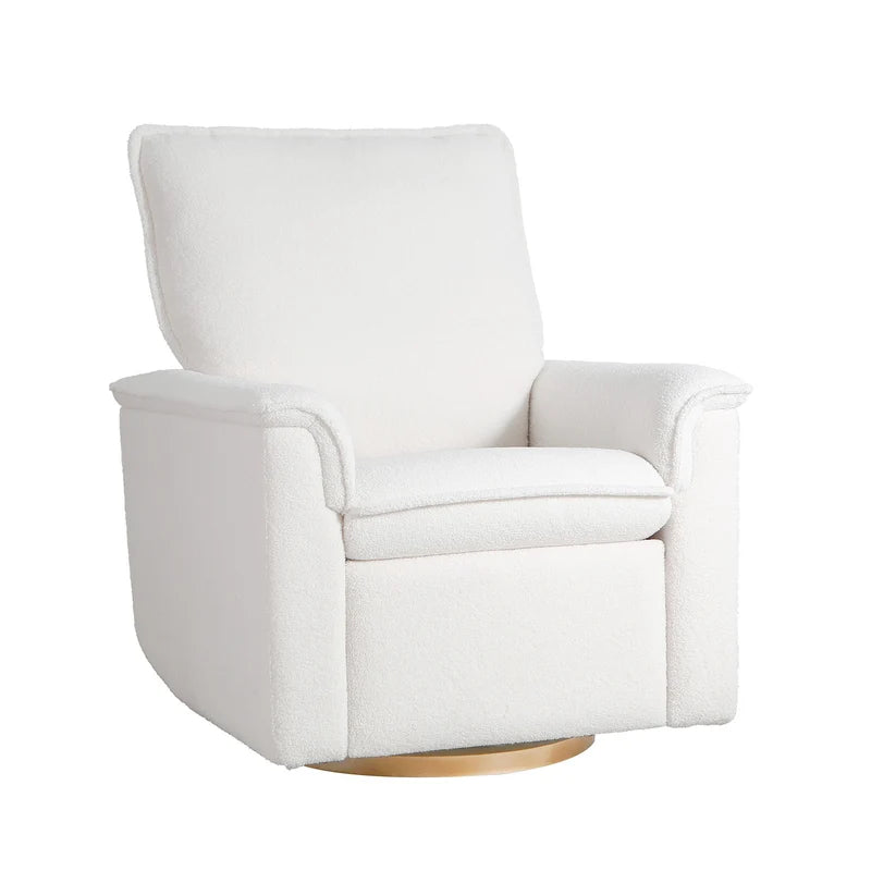 Appleseed Anza Power Self-Rock Glider Recliner - Snow Appleseed