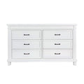 Appleseed Rowan Double Dresser - White Appleseed
