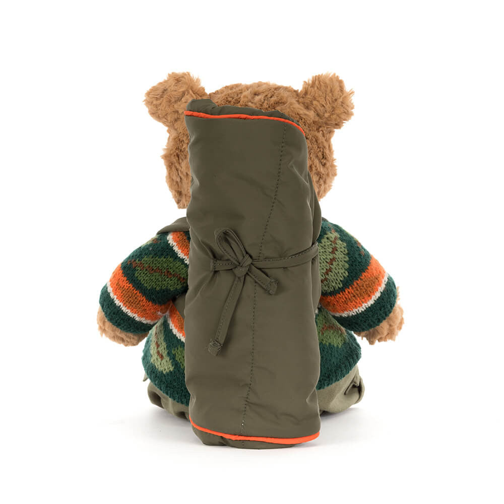 Jellycat Bartholomew Bear Hiking Outfit Jellycat