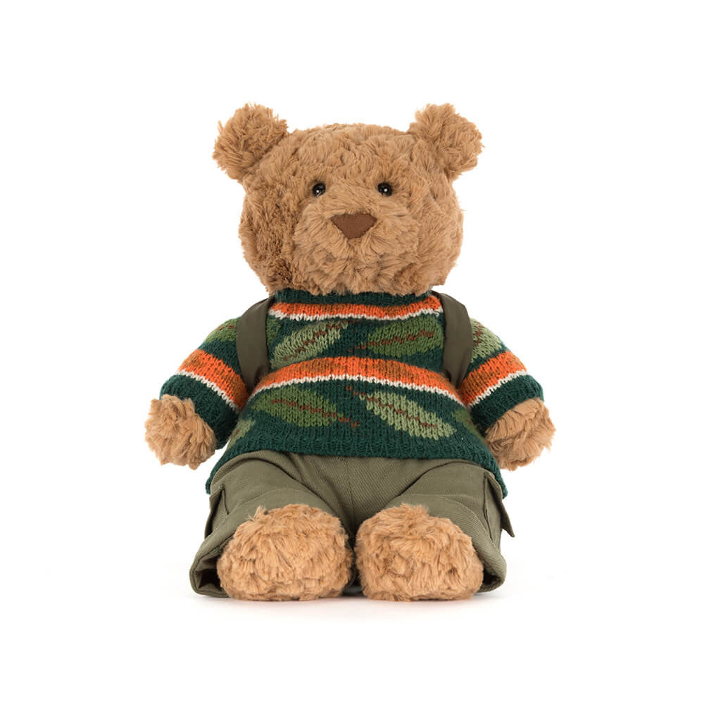 Jellycat Bartholomew Bear Hiking Outfit Jellycat