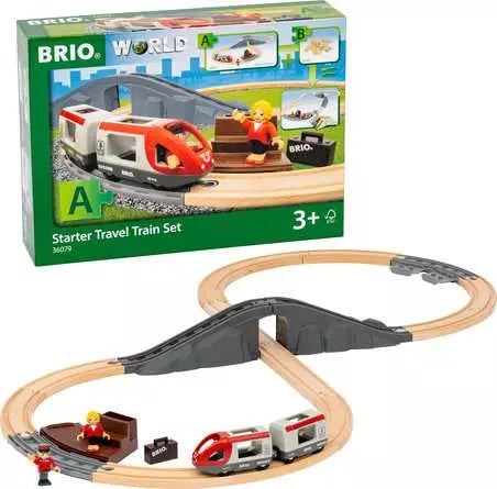 Brio World Starter Travel Train Set Brio