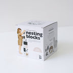 Wee Gallery Nesting Blocks - Baby Animals Wee Gallery