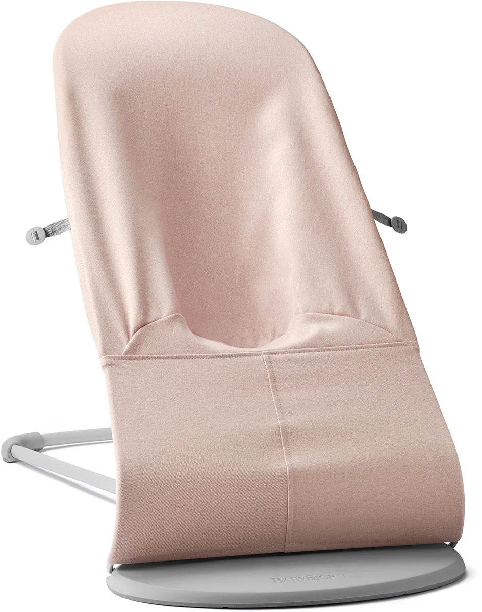 Baby Bjorn Bouncer Bliss - Light Pink, Woven Melange Baby Bjorn
