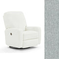 Storytime by Best Chairs Bilana Swivel Glider Recliner - Dove (21553B) Best Chairs