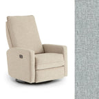 Storytime by Best Chairs Calli Power Swivel Glider Recliner - Dove (21553B) Best Chairs