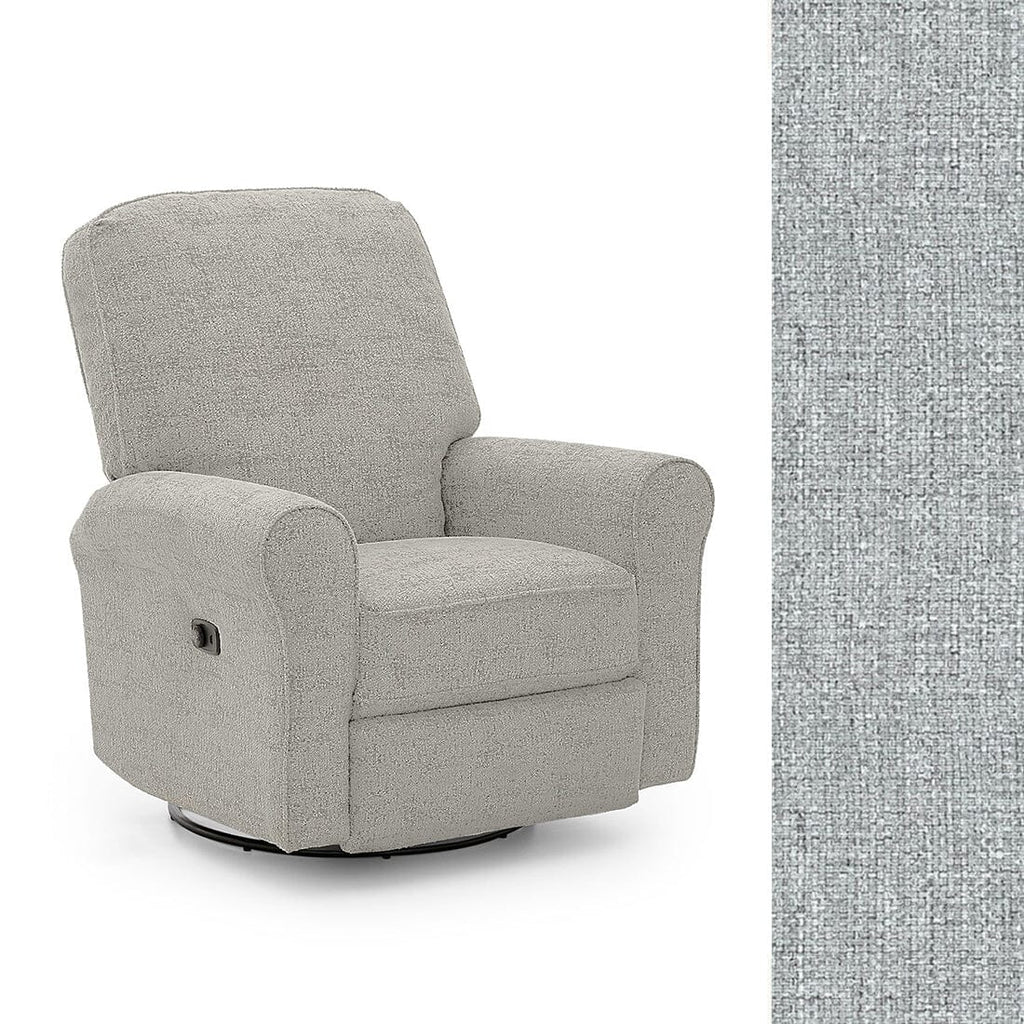 Storytime by Best Chairs Josey Power Swivel Glider Recliner - Dove (21553B) Best Chairs
