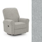 Storytime by Best Chairs Josey Power Swivel Glider Recliner - Dove (21553B) Best Chairs