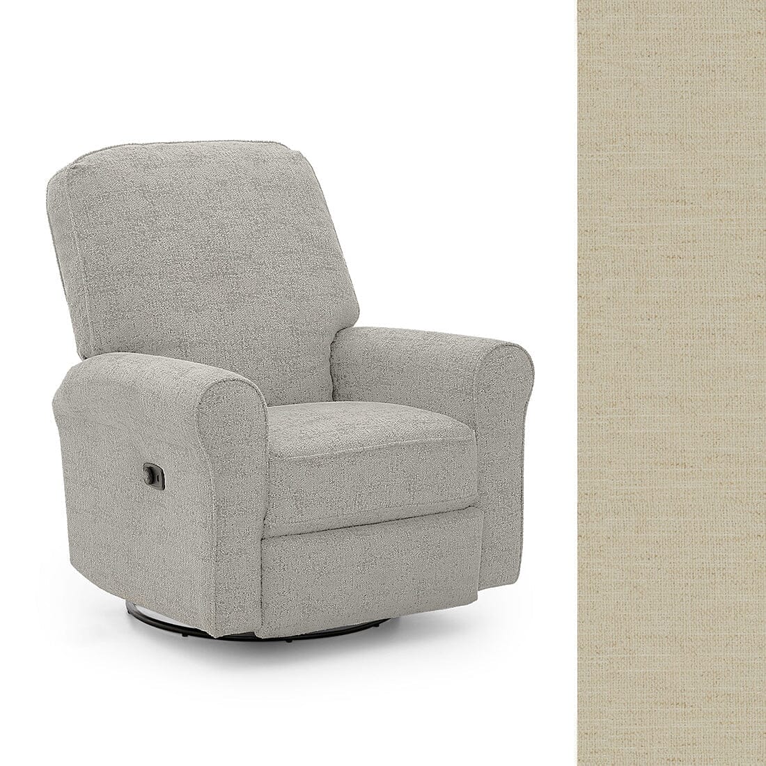 Storytime by Best Chairs Josey Power Swivel Glider Recliner - Eggshell (28569) Best Chairs