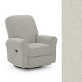 Storytime by Best Chairs Josey Power Swivel Glider Recliner - Snow (Snow 28567) Best Chairs