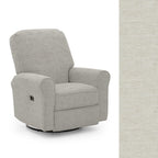 Storytime by Best Chairs Josey Power Swivel Glider Recliner - Snow (Snow 28567) Best Chairs