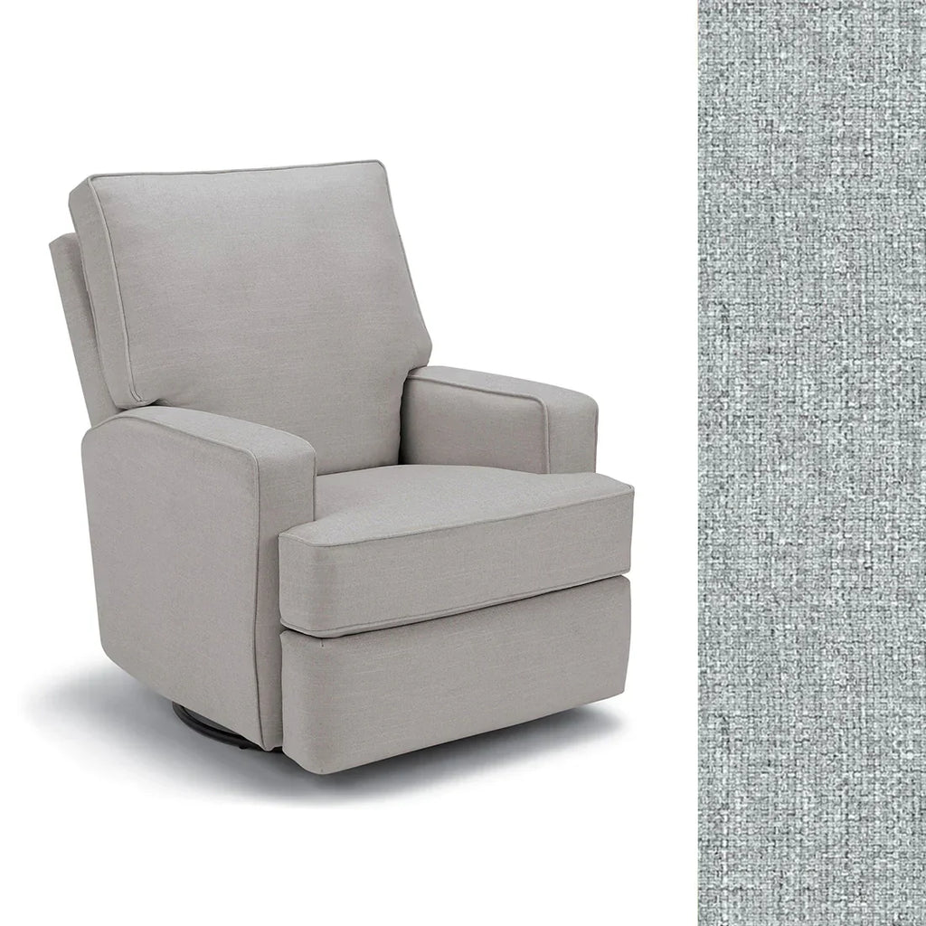 Storytime by Best Chairs Kersey Power Swivel Recliner - Dove (21553B) Best Chairs