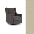 Storytime by Best Chairs Lillian Power Swivel Glider Recliner - Eggshell (28569) Best Chairs