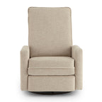 Storytime by Best Chairs Calli Power Swivel Glider Recliner - Snow (28567) Best Chairs