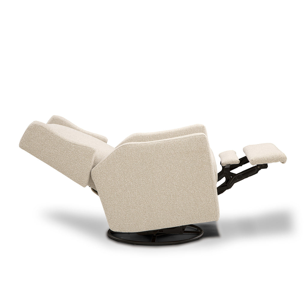 Storytime by Best Chairs Lillian Power Swivel Glider Recliner - Snow (28567) Best Chairs
