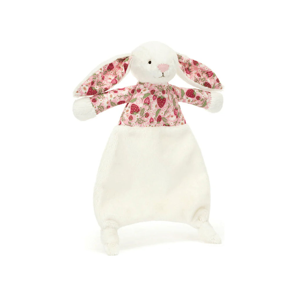 Jellycat Blossom Cream "Berry" Comforter Jellycat