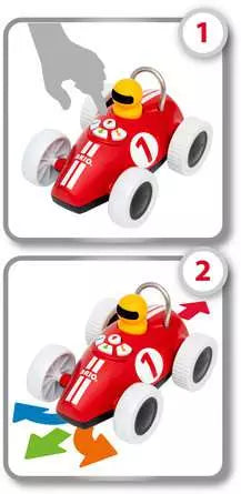 Brio Play & Learn Action Racer Brio