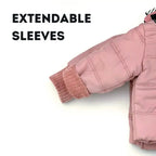 Buckle Me Baby Toasty Car Seat Coat - Cotton Candy Crush/Light Pink (18M) Buckle Me Baby