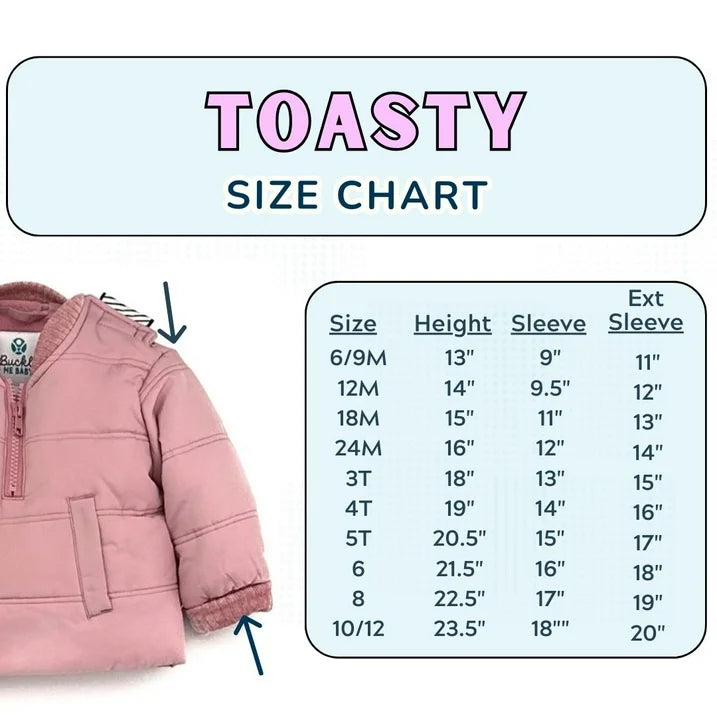 Buckle Me Baby Toasty Car Seat Coat - Cotton Candy Crush/Light Pink Buckle Me Baby