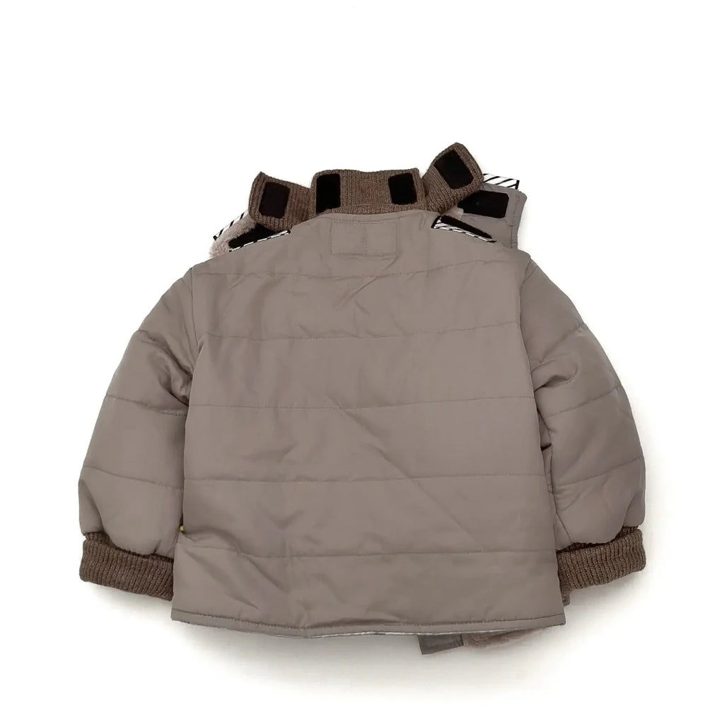 Buckle Me Baby Toastiest Car Seat Coat - Ready to Roar/Grey (24M) Buckle Me Baby